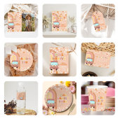 Let's Get Groovy Retro Rainbow 6th Birthday Kaart