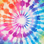 Tie Dye Groovy Hippie Bold Kleurrijke Verjaardag Servet