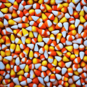 Halloween heks, pompoen en kat kleurplaat poster