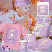 Schattigee Ghost Moon Spooky One Halloween 1e Verj Spandoek