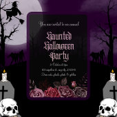 Uitnodiging voor Halloween Party