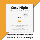 Halloween verjaardagsfeest | Spooky Dancefloor Gho Reclamebord Met Voetstuk