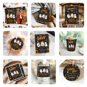 Halloween Schattige Ghost 1st Birthday Spooktacula Kaart