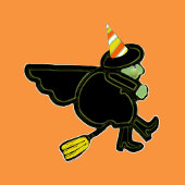 Funny Halloween Card Feestdagen Kaart