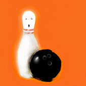 Bowling Party Bedankdoosjes