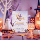 Halloween Schattigee heks verjaardagsfeest bedankk Kaart