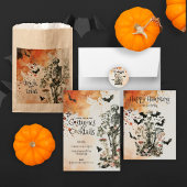 Halloween Haunted Forest kostuum en cocktail Papieren Bekers