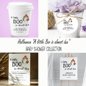 Budget Little Boo Halloween Baby shower Invitation