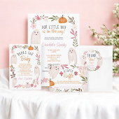 Schattigee Little Boo Halloween 2e verjaardag Welk Spandoek