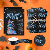 Halloween Boo Ghosts Night Haunted Party Ronde Sticker