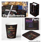 Leuke en kleurrijke typografie Spirit Halloween Latte Mok