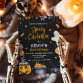 Halloween Party Spooky Verjaardag Drink Bar Sign Poster