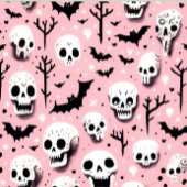 Ghost roze Helloween Wrapping Papier Bladen Kartonnen Onderzetters