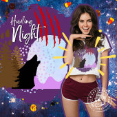 Halloween Stamp Collectie "Howling Night" Shot Glas