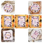 Twee Spooky Leuke Halloween 2e Verjaardag Uitnodig Kaart