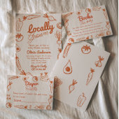 Lokaal geteelde boerenmarkt trok Baby shower in Kaart