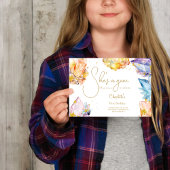 Ze is een Gem Verjaardagskristallen Meisjes waterv Bedankdoosjes