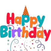 Happy Birthday Confetti Feesthoedjes