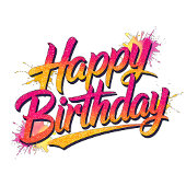 Happy Birthday Wrapping Paper Cadeaupapier