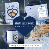Beste papa ooit volledige fotocollage minimale tem mok