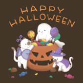 Happy Halloween: Teddy de Heks Illustratie Notitieboek