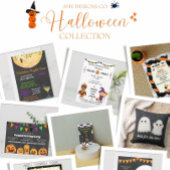 Uitnodiging tot Baby shower van Halloween