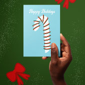 Vakantie Seizoen Artistieke Candy Cane Groeten Tote Bag