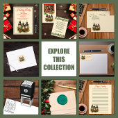 Prettige feestdagen Winterlantaarns Standaard Schort