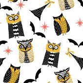 Uil-O-Ween Halloween Feest Kaart