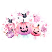 Roze Halloween Tote Bag