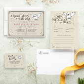 Harry Potter | Hedwig Baby shower Papieren Bordje