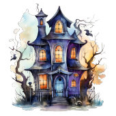 Gotisch Gala: Haunted Mansion Bash Papieren Bordje