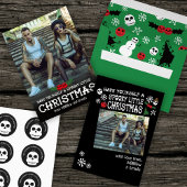 Spooky Christmas griezelig Gothic thema vakantie Grote Kerstsok