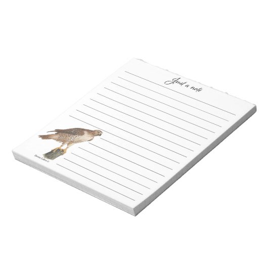Collection Hawk Note Pad Notitieblok (Linkerzijde)