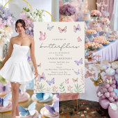 Bruiloftsfeest Moderne Vlinders  Plaatskaartje
