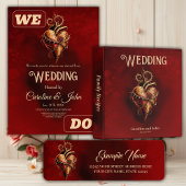 Hart van passie, romance en liefde. informatiekaartje