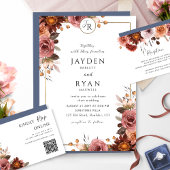 Blauw, Bourgondisch en Roze Unplugged Ceremony Sig Poster