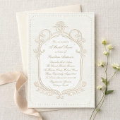 Heirloom Rococo Bridal Shower Welcome Acryl Bord