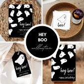 Hey Boo Verjaardag Cadeaulabel