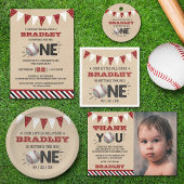 De grote raken | Honkbal 1e verjaardag Servet