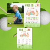 Golf Time Capsule 1st birthday  Poster