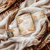 Photo Holi Cannoli Whimsical Bakery 1st Birthday Kaart