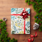 bramen | Feestelijk botanisch retour adres label (Personaliseer de collectie van deze zelfstandige maker.)