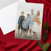 Gelukkigste Feestdagen Elegant Vakantie Fotokaart Feestdagenkaart (Personaliseer de collectie van deze zelfstandige maker.)