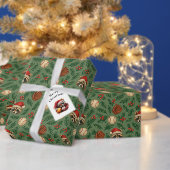 Ho-Ho-Home Run Raccoon — Baseball Travel Mug Thermosbeker (Personaliseer de collectie van deze zelfstandige maker.)