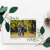 Kerstbotanische Waterverf Keramisch Ornament