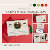 Vakantie met kerstbruiloft sparen de datum save the date