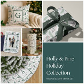 Holly en Pine | Monogrammen Kleine Kerstsok