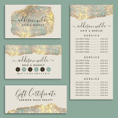 Holographic Signature Script Modern Glam Glitter Raamsticker