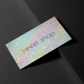 Glitterbakkerij voor holografische doeleinden, zoe briefkaart